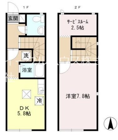 エコシスIの物件間取画像